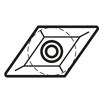 Inserti intercambiabili DCMT Inserti intercambiabili DCMT